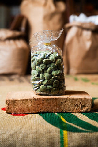 Wasabi marinerede peanuts i tyk crust FAVORIT